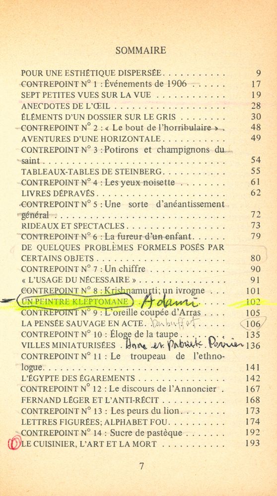 『ÉCRITS TIMIDES SUR LE VISIBLE』 2