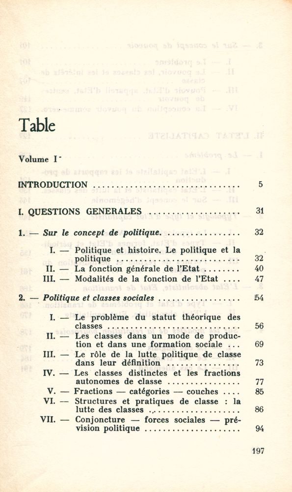 『Pouvoir politique et classes sociales Ⅰ』 2
