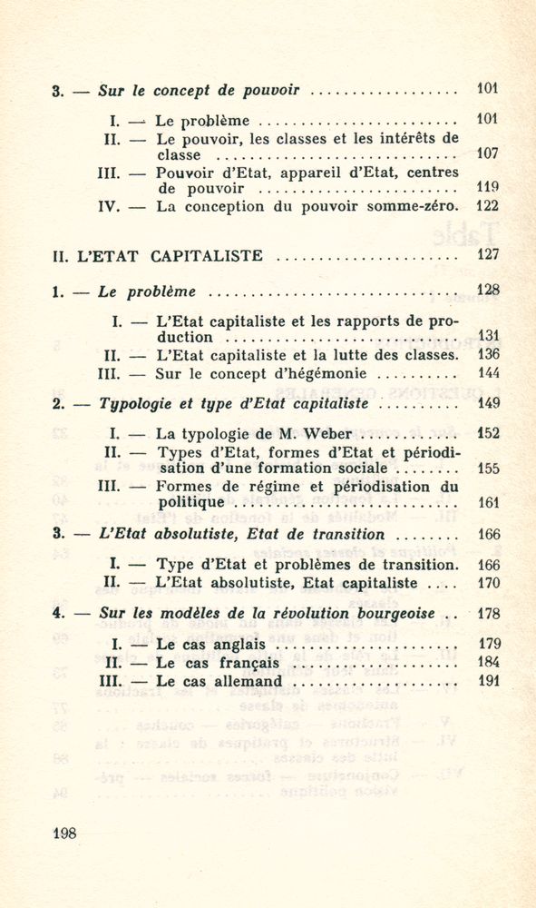 『Pouvoir politique et classes sociales Ⅰ』 3