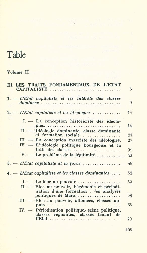 『Pouvoir politique et calsses sociales Ⅱ』 2