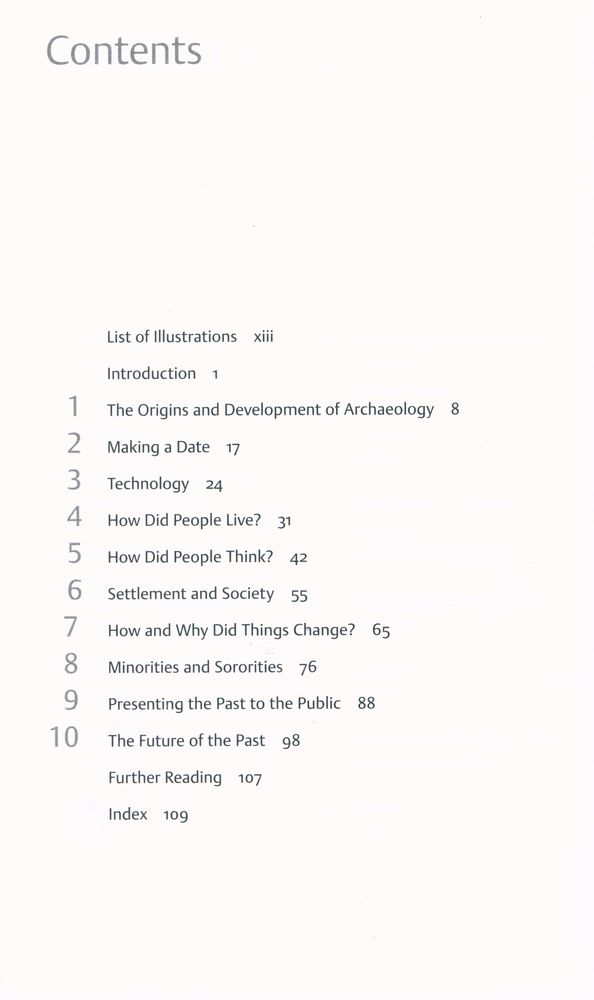『ARCHAEOLOGY : A Very Short Introduction』 2