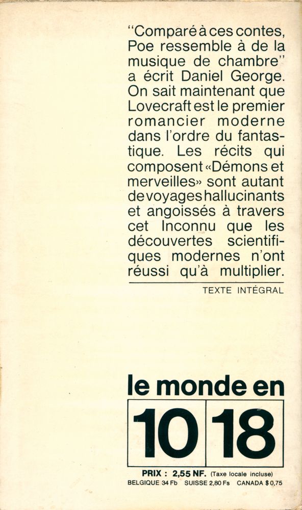 『DÉMONS ET MERVEILLES』 3