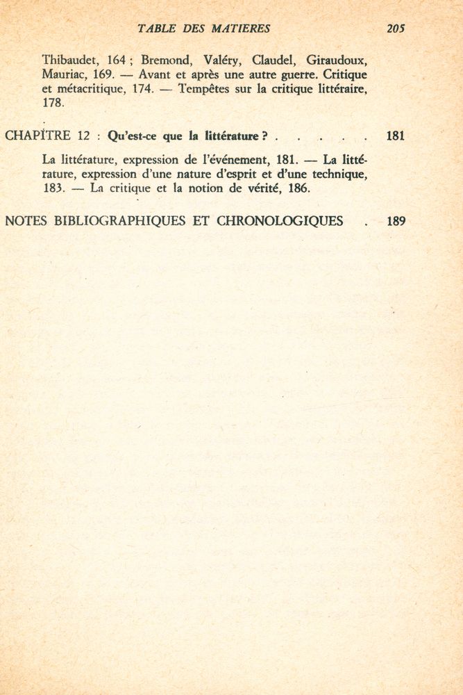 『LA CRITIQUE LITTERAIRE EN FRANCE』 4