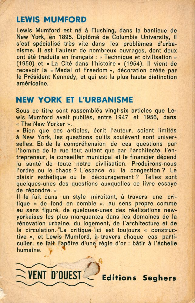 『NEW YORK ET L'URBANISME』 4