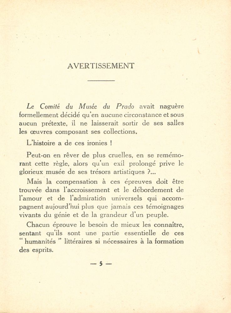 『Trois heures au Musée du Prado : ITINÉRAIRE ESTHÉTIQUE, ORNÉ DE 48 REPRODUCTIONS』 2