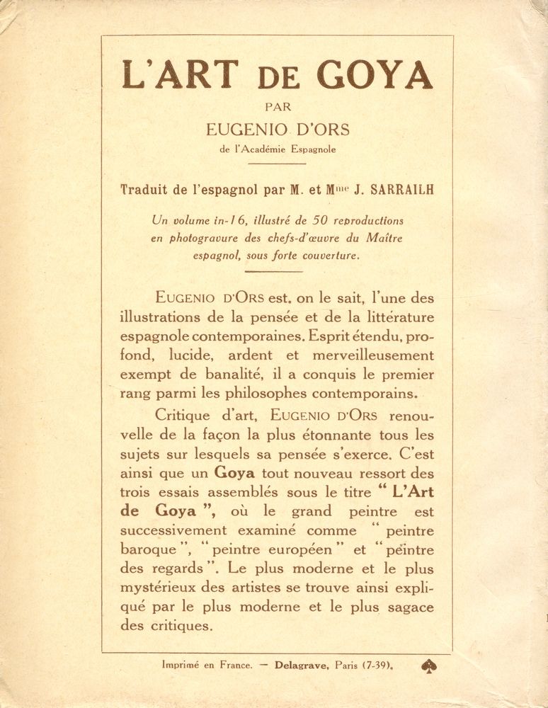『Trois heures au Musée du Prado : ITINÉRAIRE ESTHÉTIQUE, ORNÉ DE 48 REPRODUCTIONS』 3