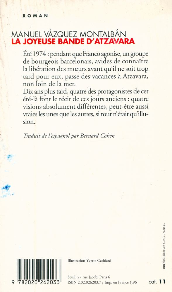 『LA JOYEUSE BANDE D'ATZAVARA : ROMAN』 3