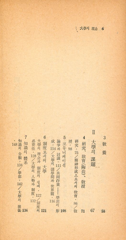 『瑞文文庫 103 - 大學의 理念(서문문고 103 - 대학의 이념)』 3