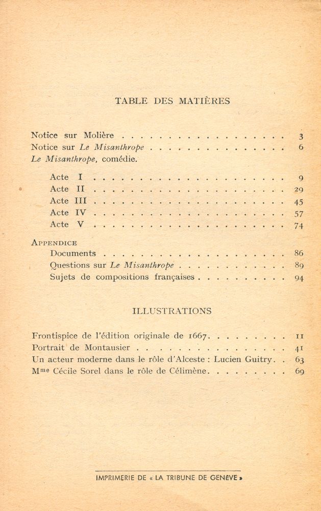 『LE MISANTHROPE : COMÉDIE』 2