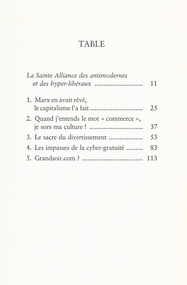 『La gratuité, c'est le vol : Quand le piratage tue la culture』 2