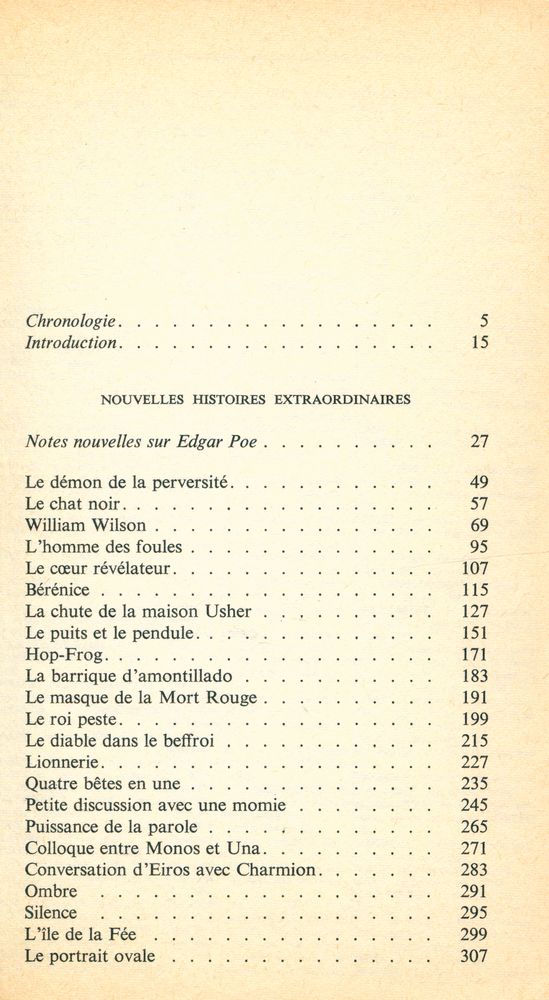 『NOUVELLES HISTOIRES EXTRAORDINAIRES』 2