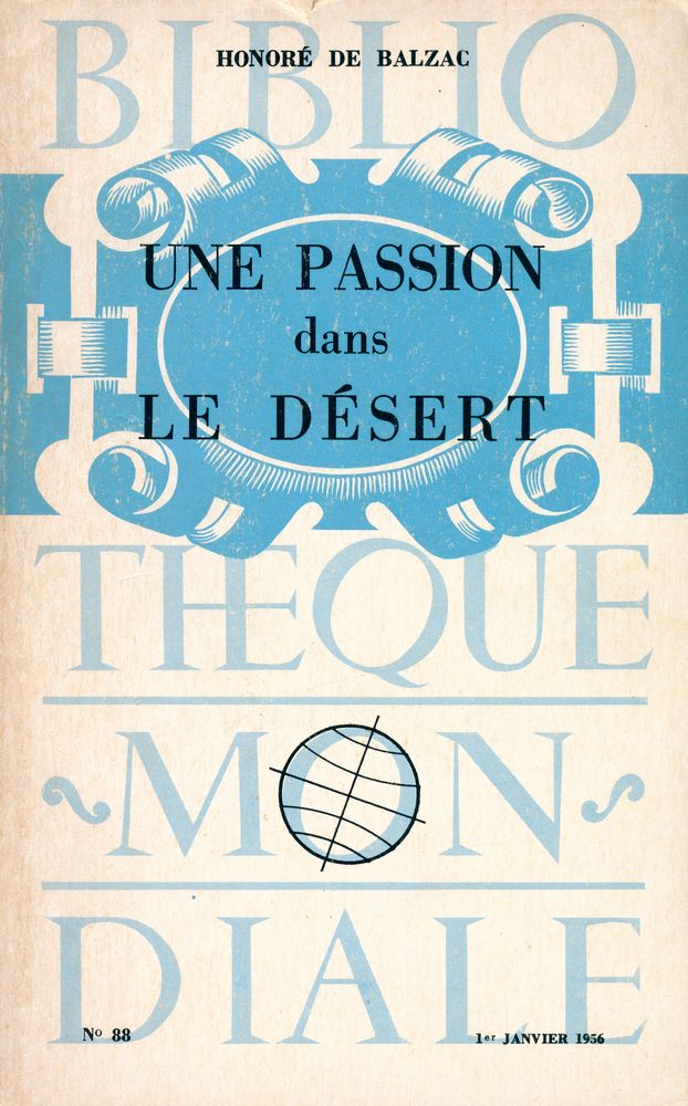 『UNE PASSION dans LE DÉSERT』 1