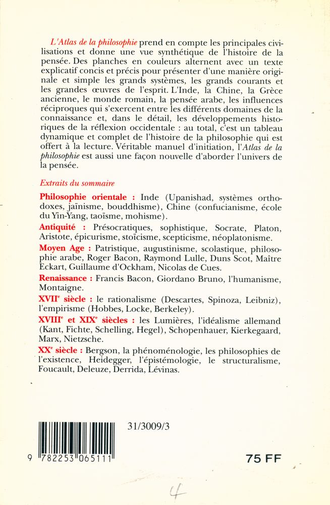 『ATLAS DE LA PHILOSOPHIE』 4