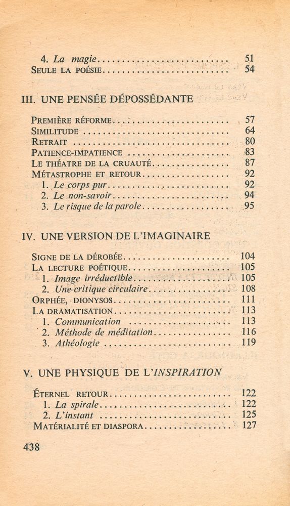 『LA DÉMARCHE POÉTIQUE : Lieux et sens de la poésie contemporaine』 3