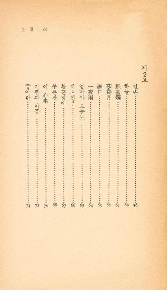 『中央新書 21 - 未發表 素月詩集 (중앙신서 21 - 미발표 소월시집)』 4
