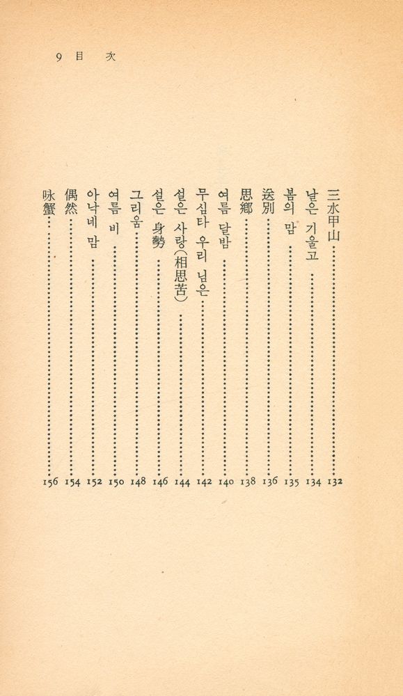 『中央新書 21 - 未發表 素月詩集 (중앙신서 21 - 미발표 소월시집)』 8
