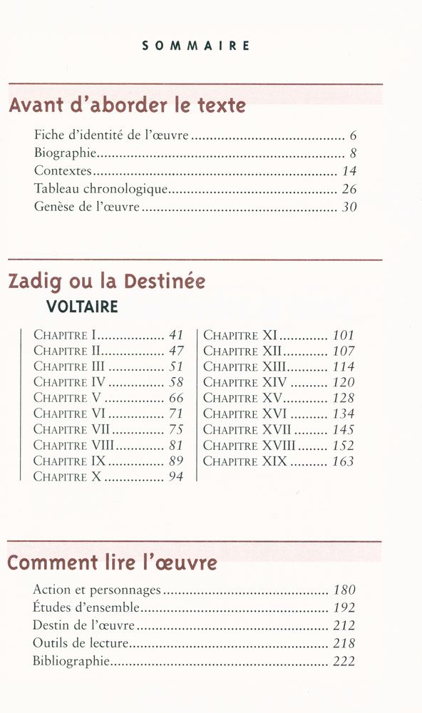 『Zadig ou la Destinée』 2