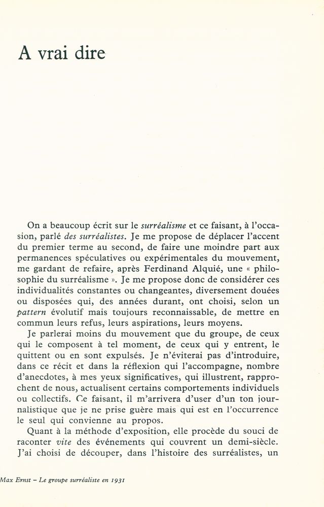 『LES SURREALISTES』 2