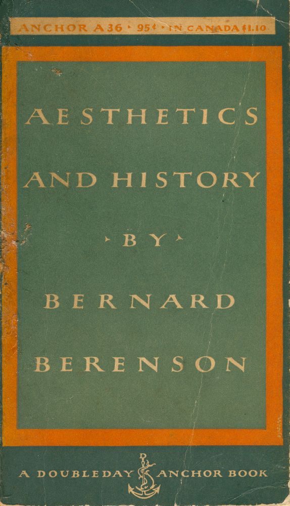 『DOUBLEDAY ANCHOR BOOKS: AESTHETICS AND HISTORY』 1