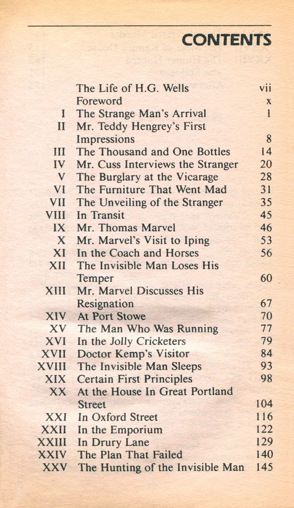 『THE INVISIBLE MAN』 2