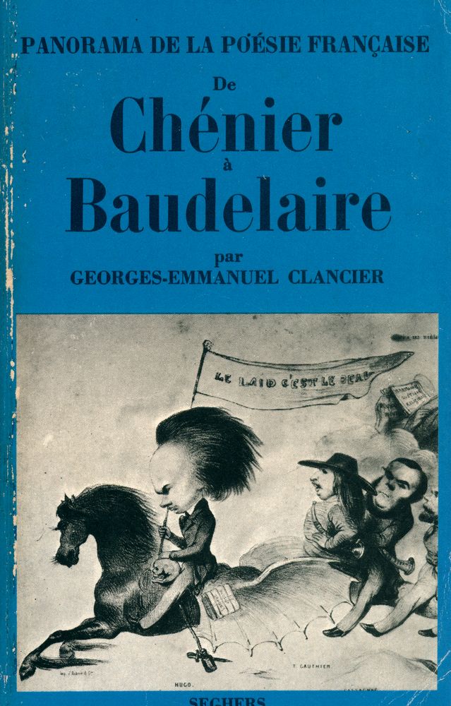 『PANORAMA DE LA POÉSIE FRANÇAISE de Chénier à Baudelaire』 1