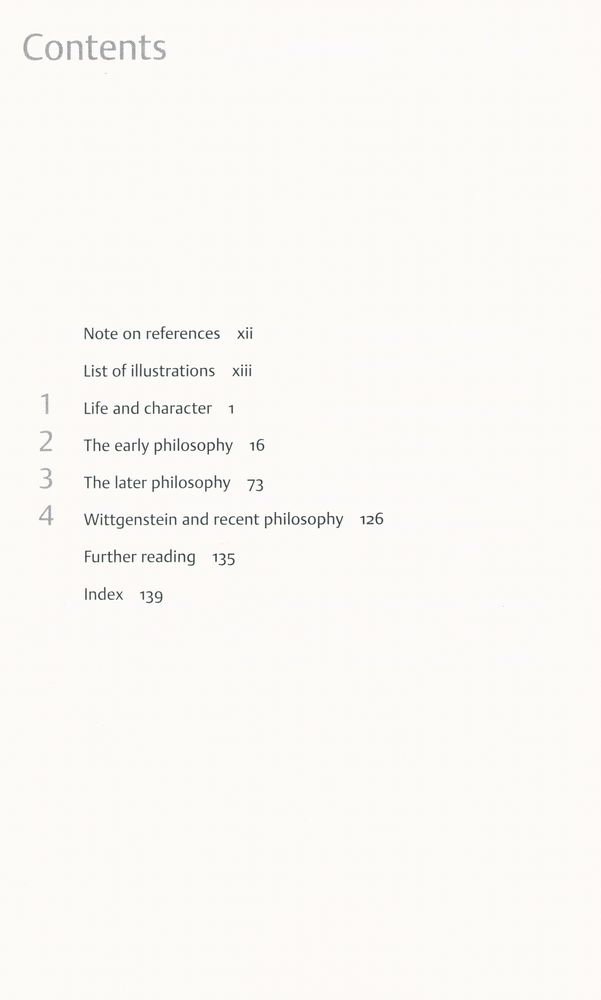 『WITTGENSTEIN : A Very Short Introduction』 2