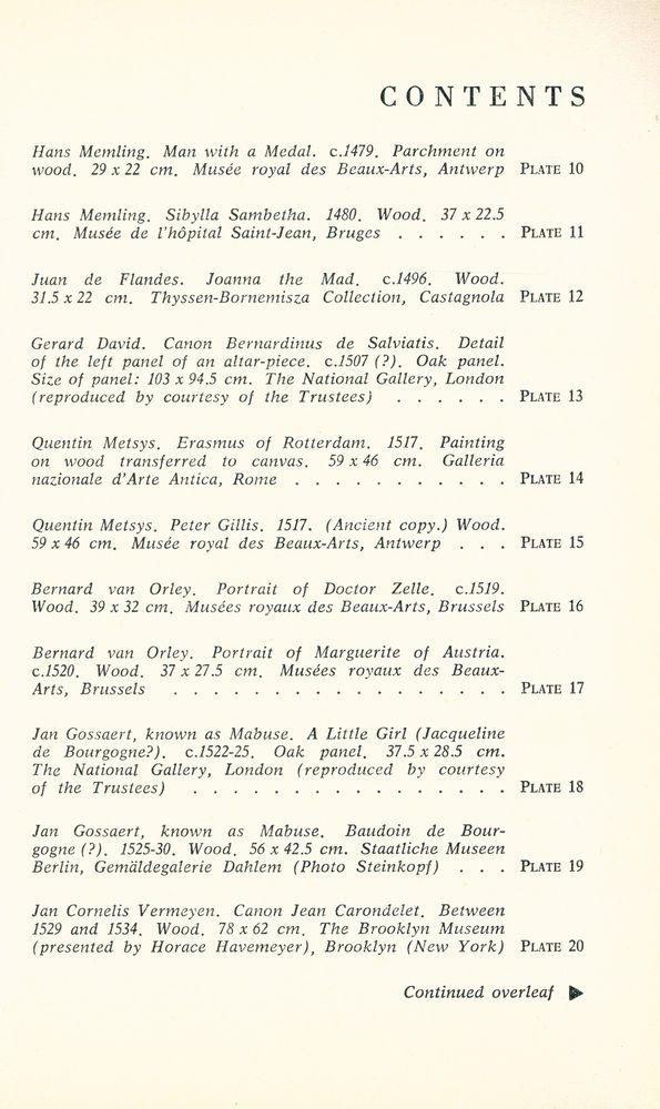 『FLEMISH PORTRAITS : From the 15th to the 17th century』 3