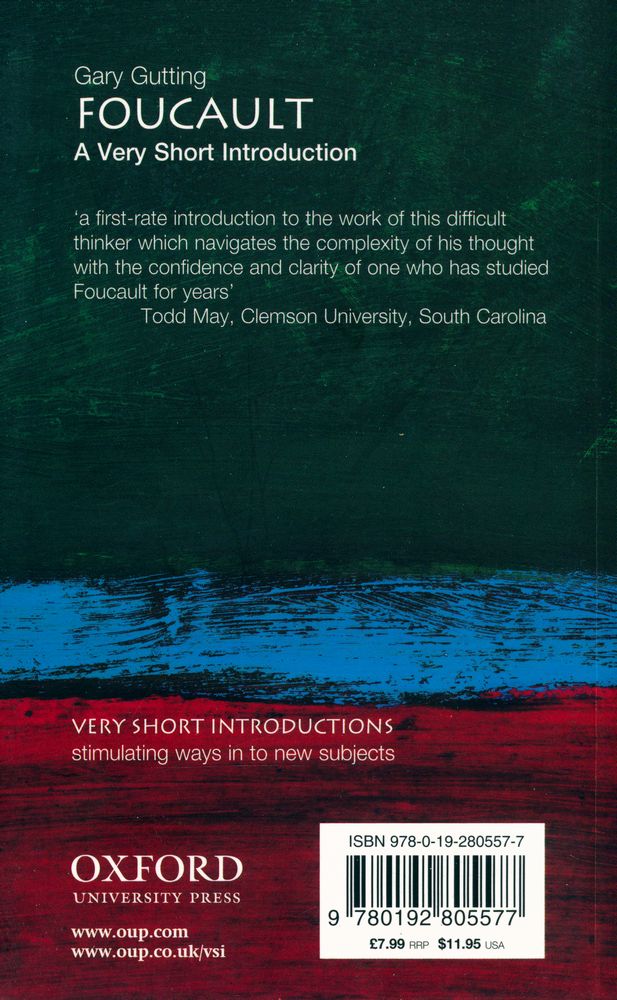 『Foucault : a very short introduction』 3
