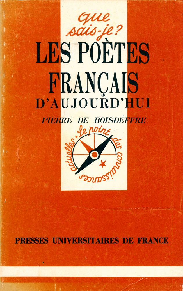 『Les Poètes français d'aujourd'hui: 1939 - 1979』 1
