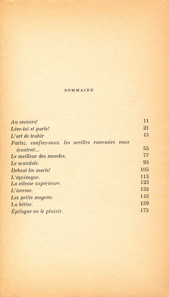『l'art de trahir』 2