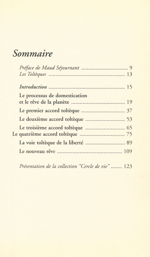 『Les quatre accords toltèques : La voie de la liberté personnelle』 2