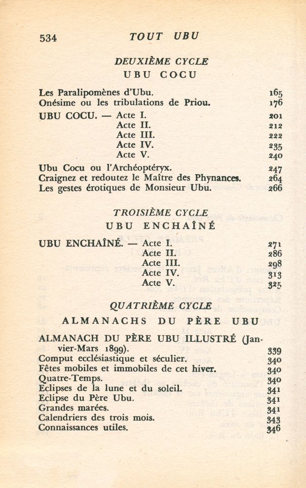 『Tout Ubu』 3