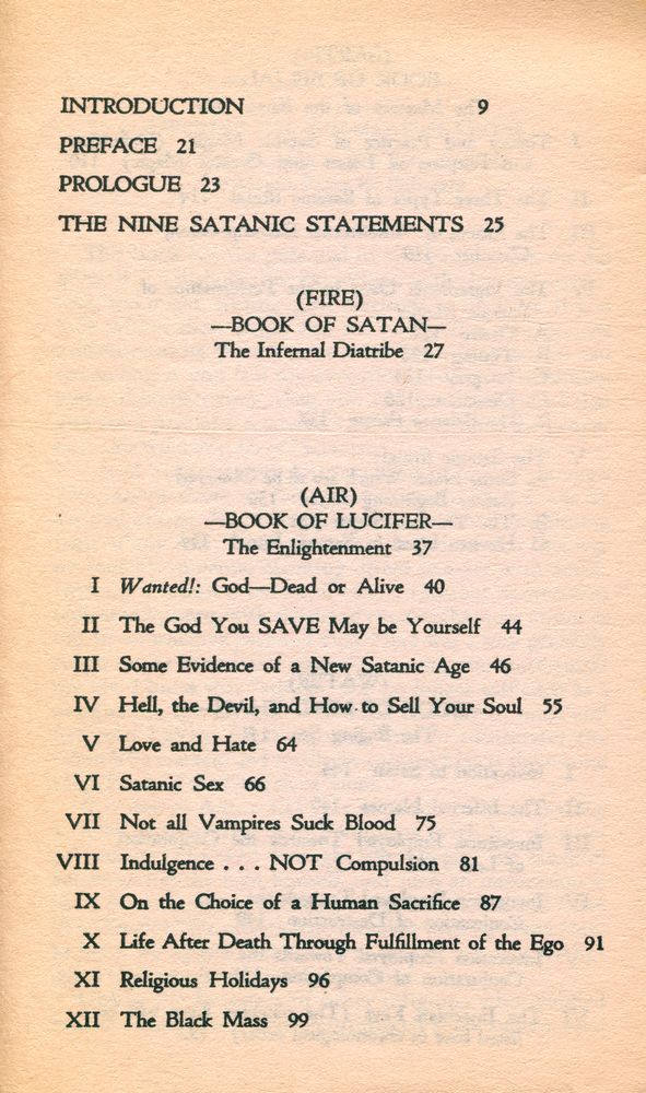 『The Satanic Bible』 2