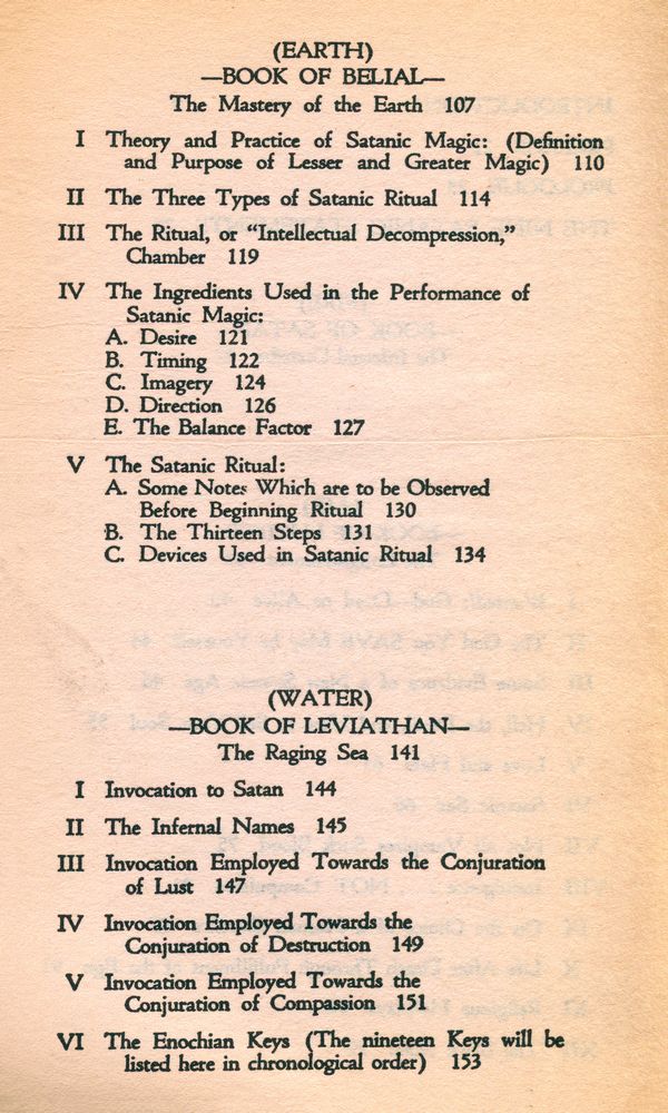 『The Satanic Bible』 3