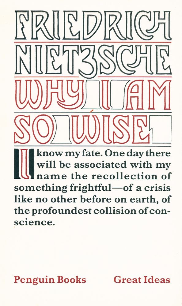 『Why I Am So Wise』 1