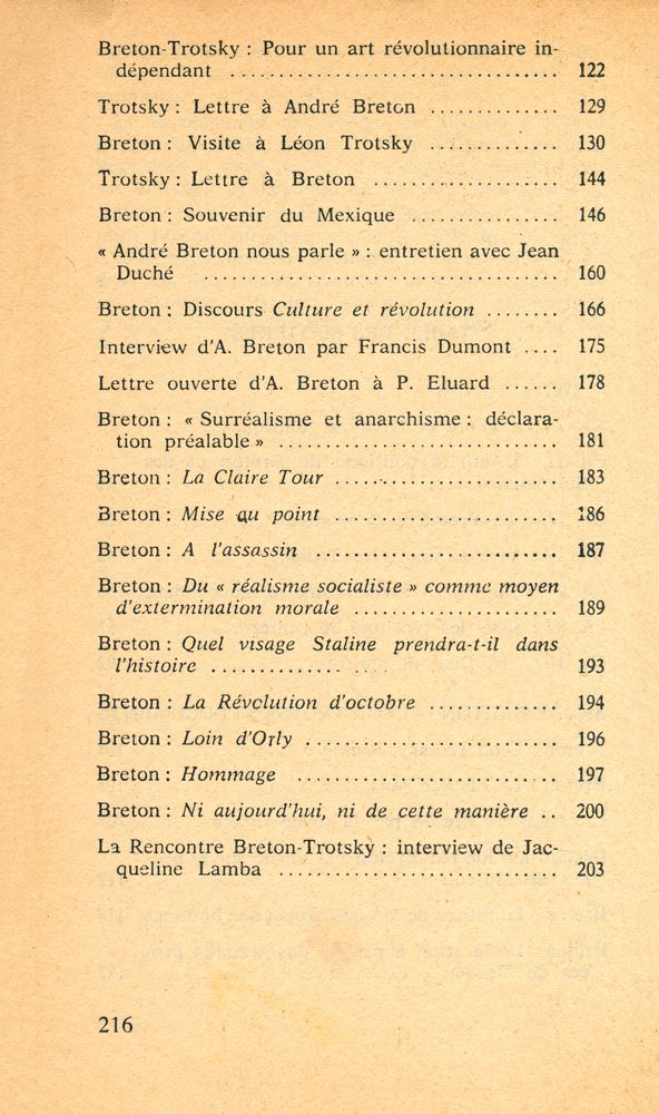 『ANDRÉ BRETON, TROTSKY ET L'ANARCHIE』 3