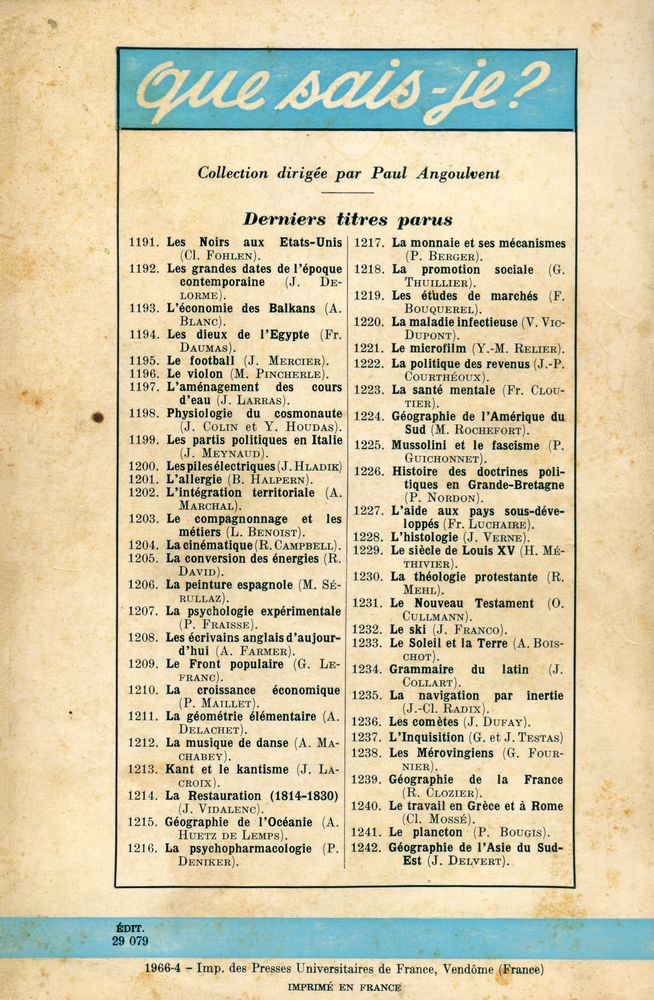 『LA PHÉNOMÉNOLOGIE』 3