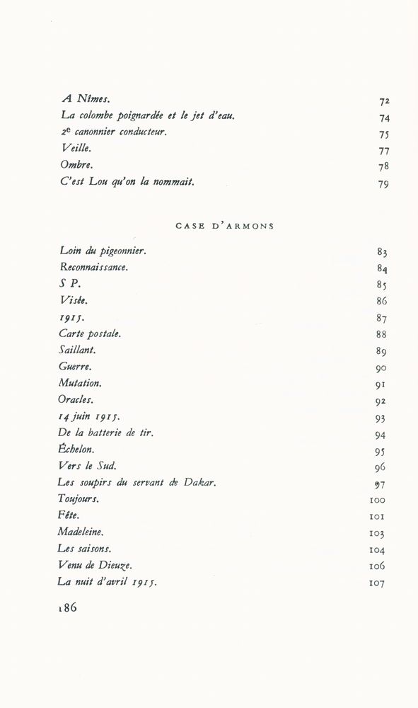 『Calligrammes :  Poèmes de la paix et de la guerre (1913 - 1916)』 3