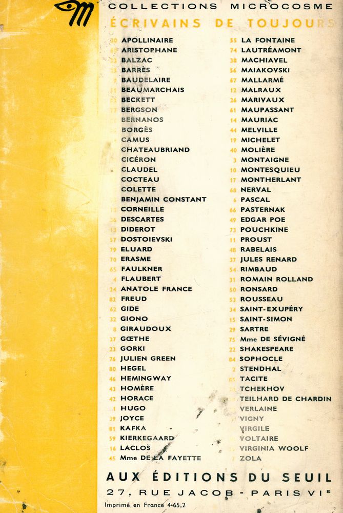 『ÉRASME par lui - même』 3