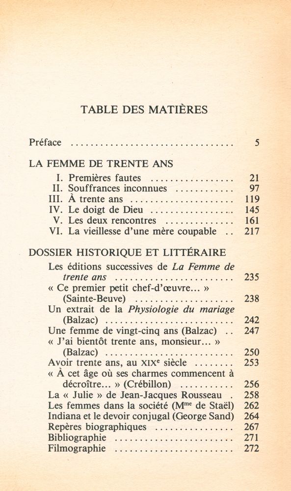 『La Femme de trente ans』 2