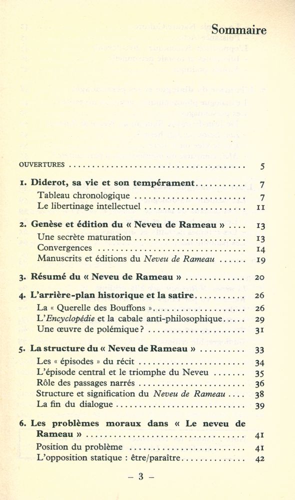 『LA NEVEU DE RAMEAU DIDEROT』 2