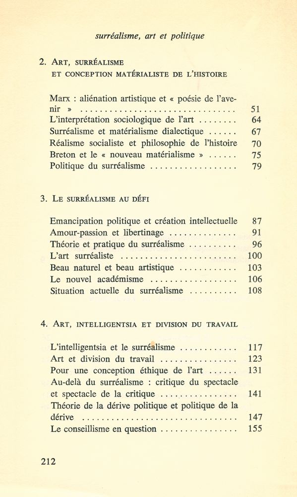 『surréalisme, art et politique』 3