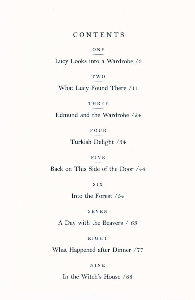 『The lion, the witch, and the wardrobe』 2