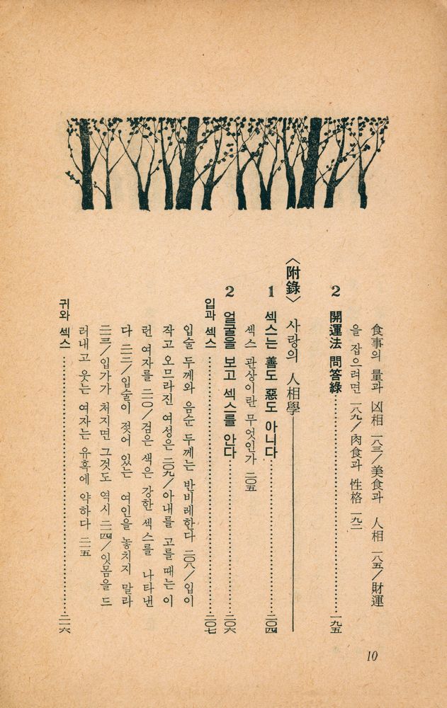 『觀相術 : 사랑의 人相學(관상술 : 사랑의 인상학)』
