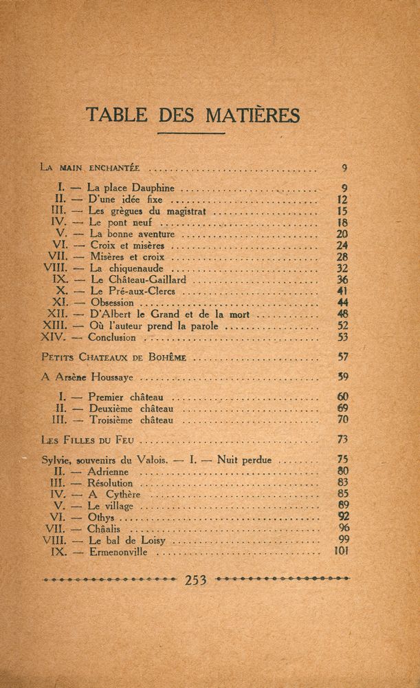 『ŒUVRES CHOISIES DE GERARD DE NERVAL』 2