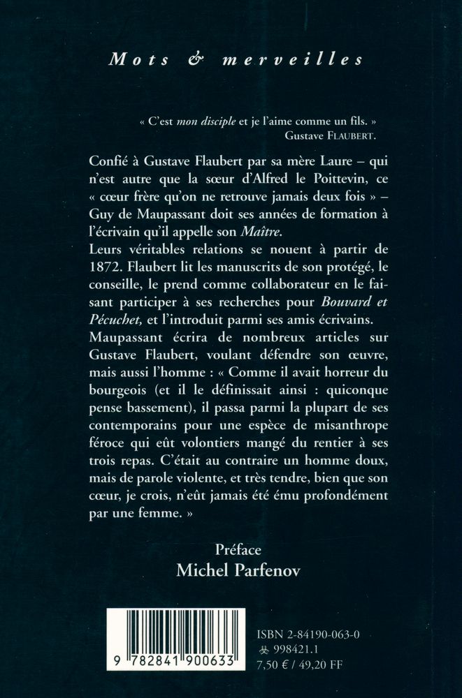 『Gustave Flaubert』 3