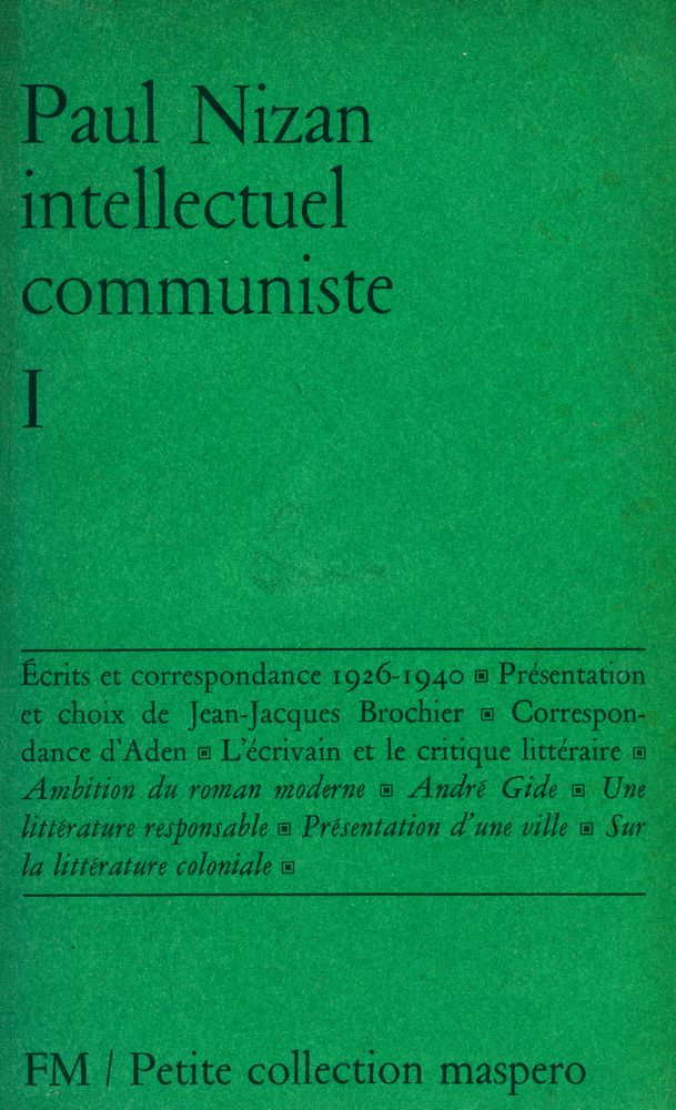 『intellectuel communiste Ⅰ』 1