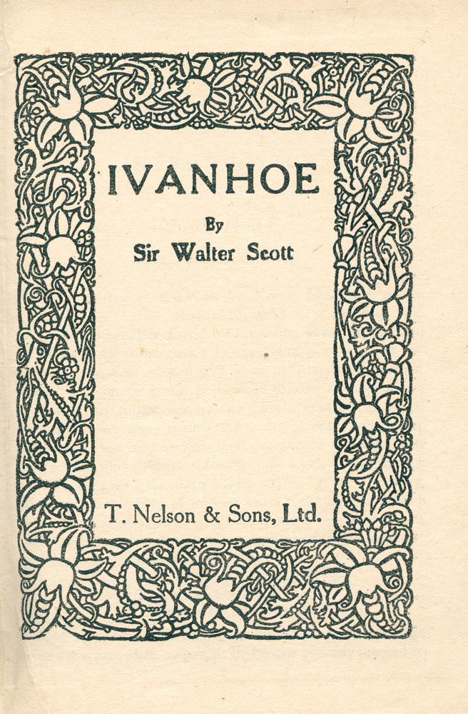 『IVANHOE』 1