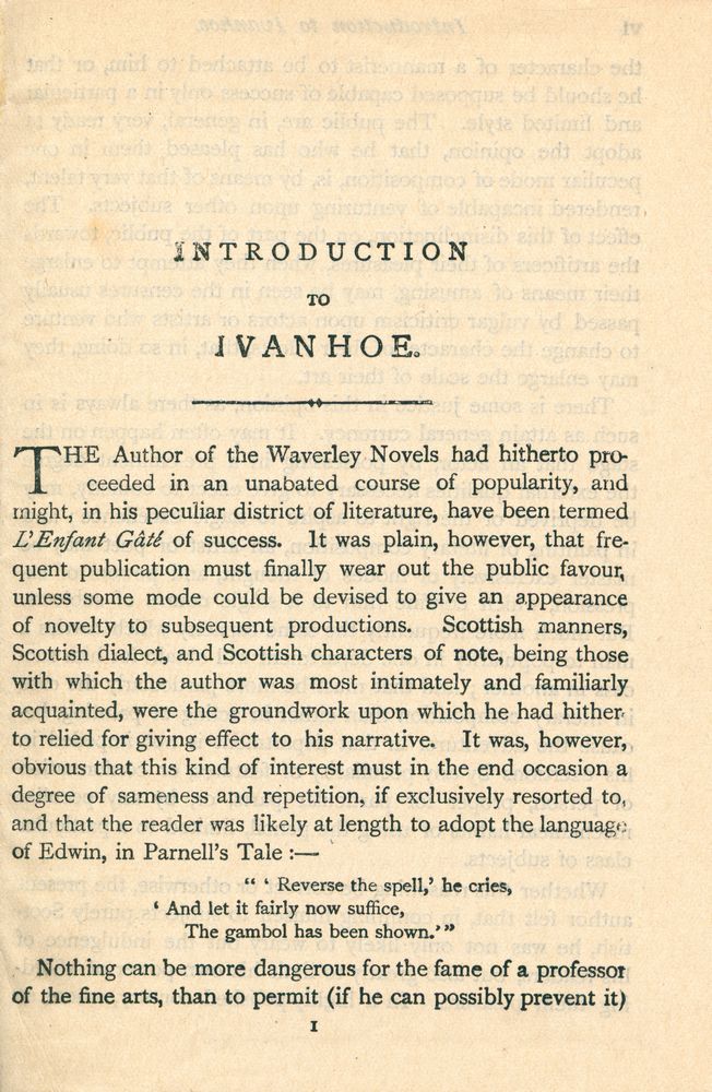 『IVANHOE』 2