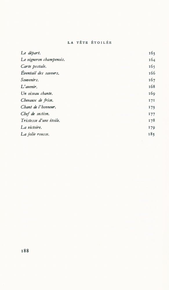 『Calligrammes』 5